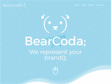 Tablet Screenshot of bearcoda.com